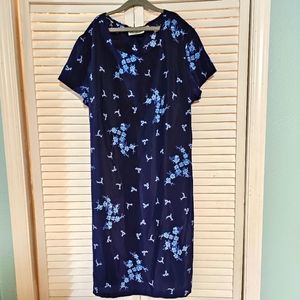 Separate Scene Floral Short Sleeve Dress Size XL